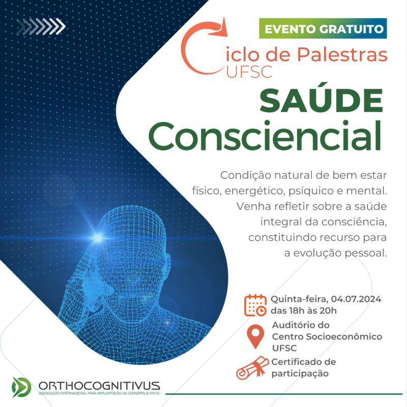 Palestra Gratuita Saúde Consciencial