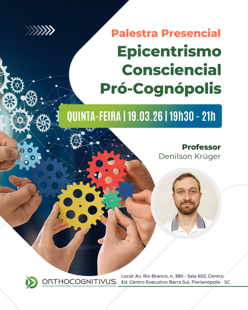 Palestra Gratuita Epicentrismo Consciencial Pró-Cognópolis