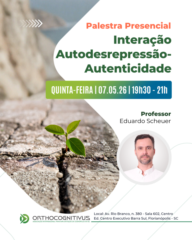 Palestra Gratuita Interação Autodesrepressão–Autenticidade
