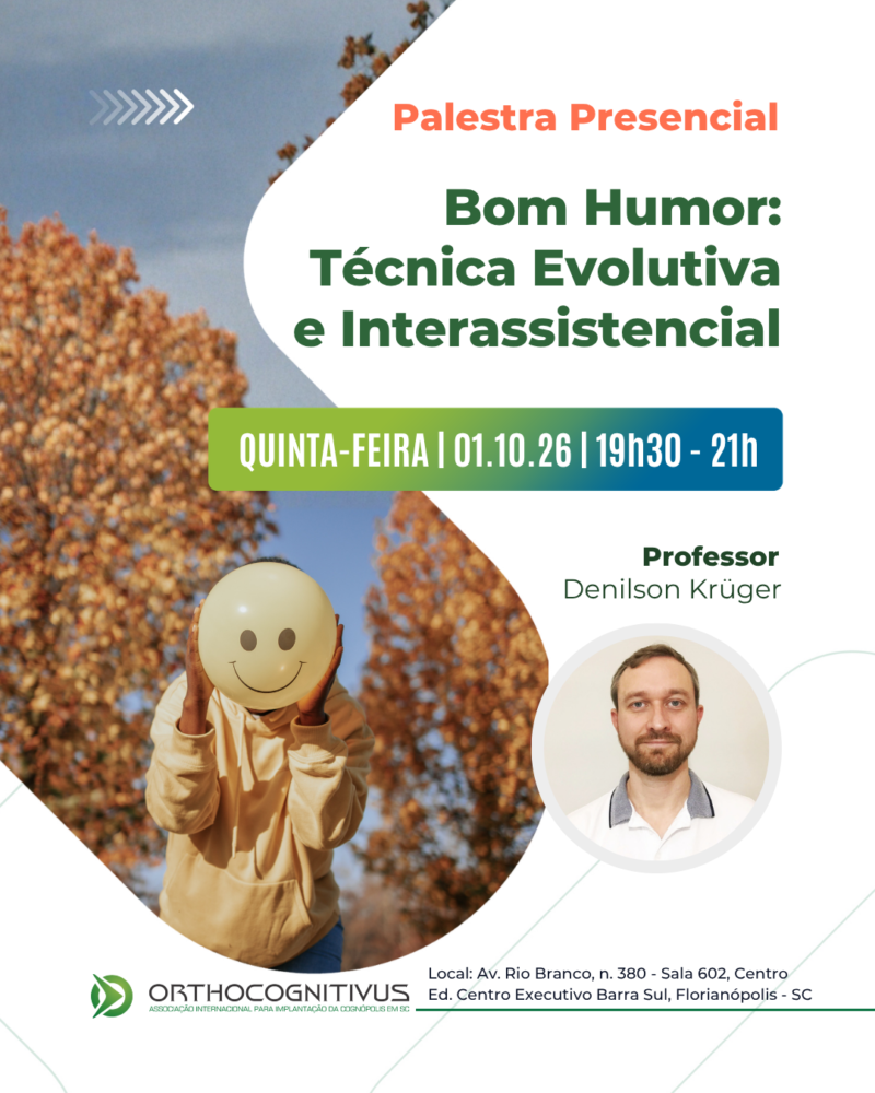 Palestra Gratuita Bom Humor: Técnica Evolutiva e Interassistencial